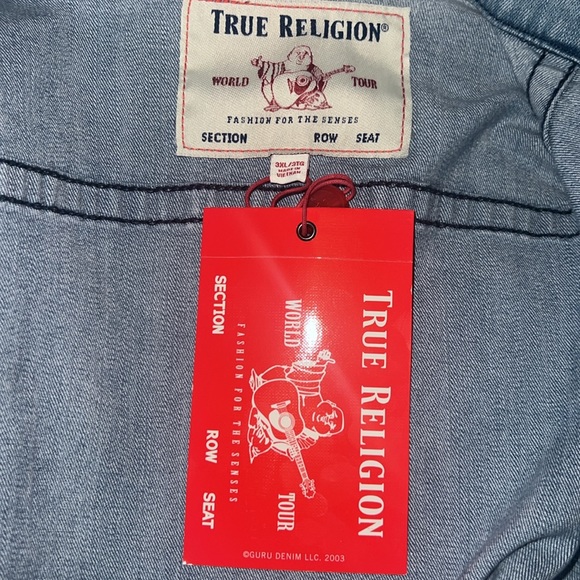 True Religion Denim Trucker Jacket - Picture 6 of 7